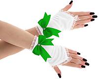 Rukavice - Dámské svadobné biele rukavice, spoločenské rukavičky 07E (Ružová) - 9432677_