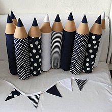 Detský textil - Plot z ceruziek - 9431271_