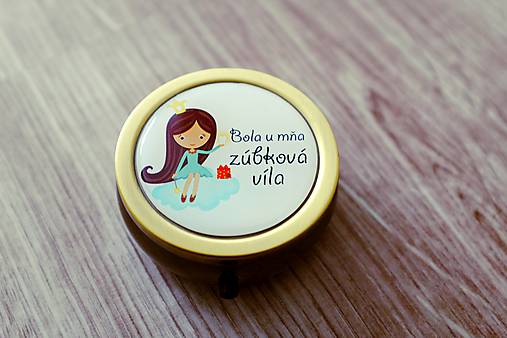 Detské doplnky - zúbková víla....krabička na mliečne zúbky a iné tajomstvá - 9435108_