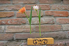 Dekorácie - Skúmavková váza na 5 kvetov - 9440282_