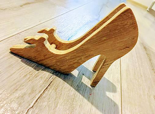 Dekorácie - Stojan na mobil - high heels - 9442737_