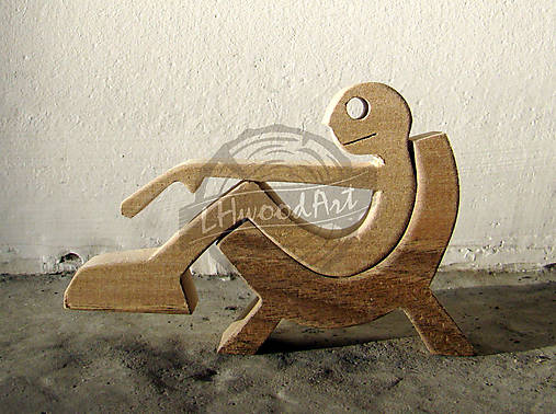 Dekorácie - Postavička - relax - 9443015_
