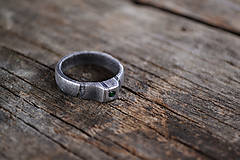 Prstene - Snubný prsteň pre lesnú vílu - 9446053_
