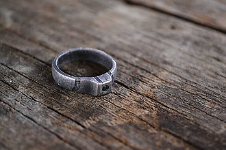 Prstene - Snubný prsteň pre lesnú vílu - 9446053_