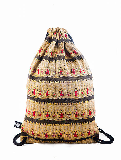 Batohy - Vzorovaný brokátový batoh/ruksak VINITHA 7 - 9445142_