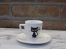 Ristretto šálka - Black cat