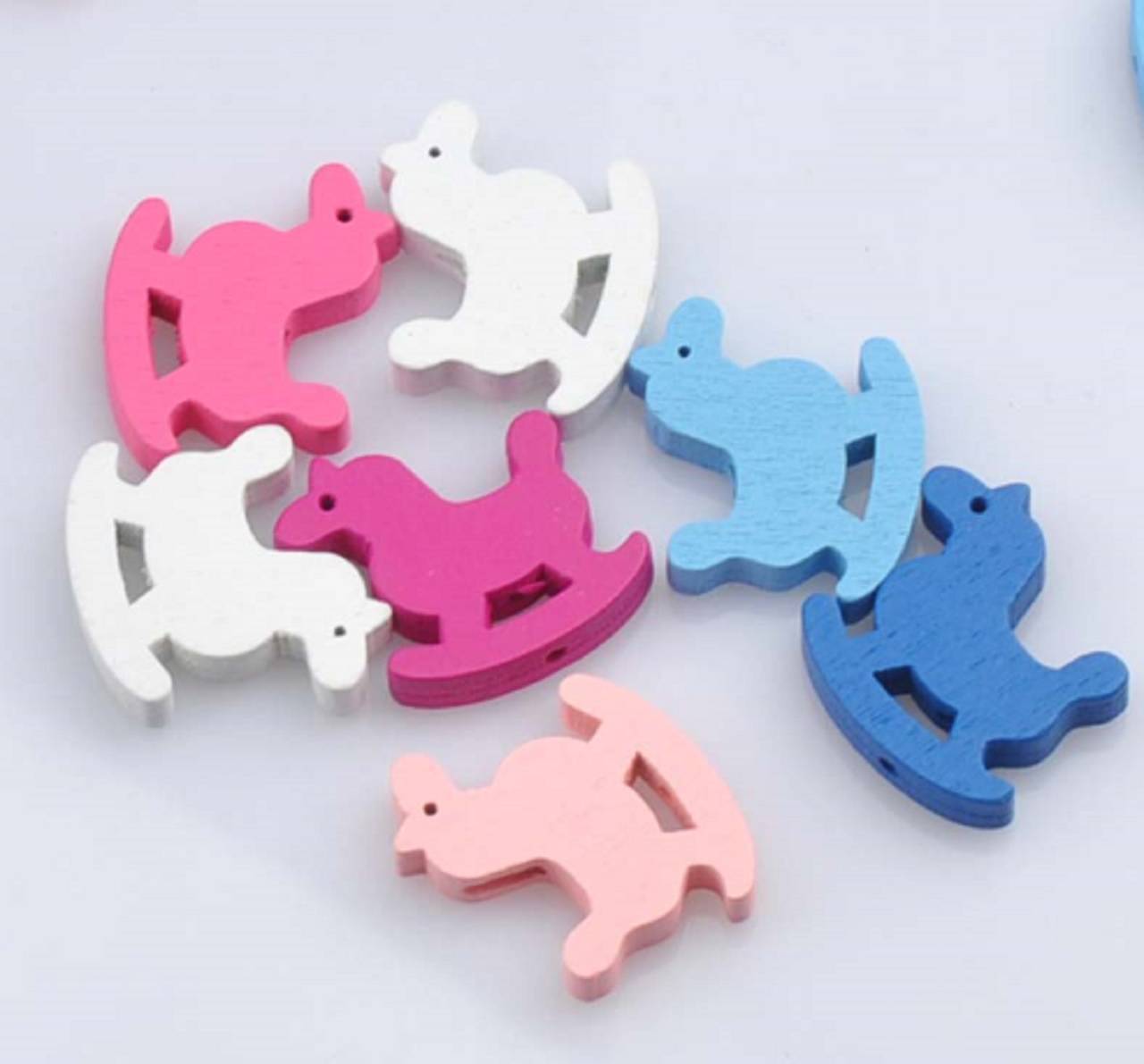 KD101 Korálka drevená KONÍK 2,1 x 2,3 cm