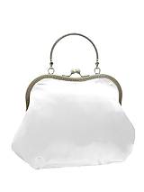Spoločenská dámská biela kabelka 1420