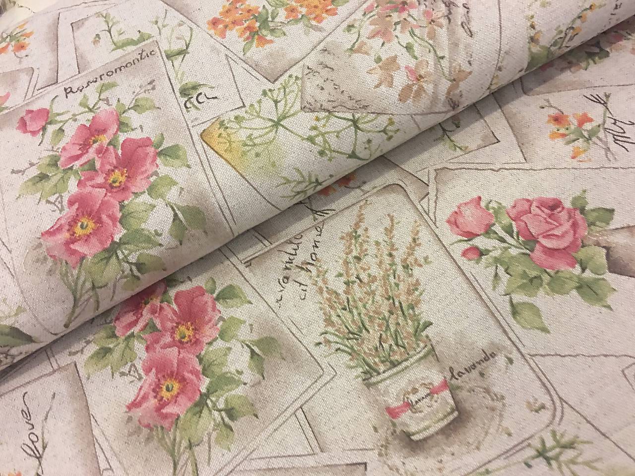 Bavlna dekor dovoz Taliansko 