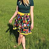 Kvetová sukňa