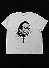 Maľované tričko Salvador Dalí