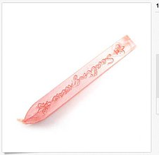 Suroviny - Pečatný vosk ružový - 9477510_