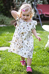  - Detské šaty žirafky - 9485982_