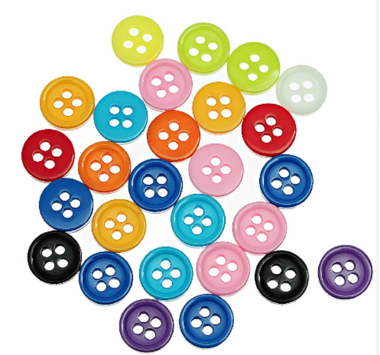 G111 Gombíčky mini plastové 9 mm