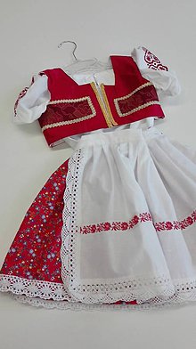 Detské oblečenie - Dievčenský kroj - komplet 2 - 6 r. - 9486389_
