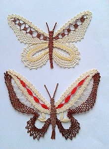 Dekorácie - motyle - 9487357_