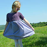 Detské oblečenie - šaty MY LADY violet - 9490356_