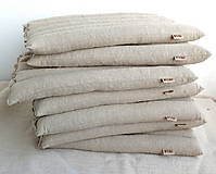 Úžitkový textil - FILKI sedák plnený šupkami - 9489181_