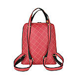 Batohy - Praktický módny ruksak z prírodnej kože v bordovej farbe - 9497561_
