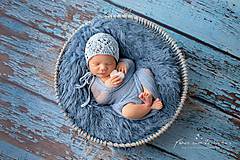Detské čiapky - čiapka pre novorodenca - 9499368_