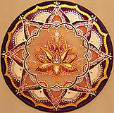 Dekorácie - Mandala...Sila ženy - 9502936_