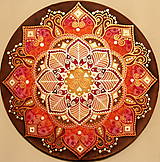 Dekorácie - Mandala...Harmonická a plodná láska - 9503004_