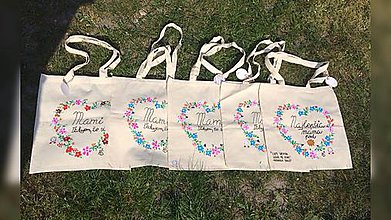 Nákupné tašky - ♥ Plátená, ručne maľovaná taška ♥ (MY24) - 9499550_