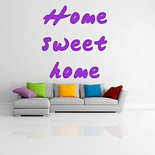 Dekorácie - Home sweet home - 9500089_