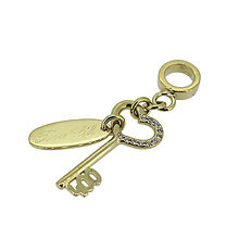 Náhrdelníky - Zlatý kľúčik - 9499862_