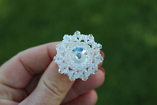 Prstene - prsteň Crystal - 9513009_