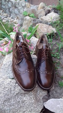 Pánske oblečenie - Hand made pánské topánky z kože - 9518625_
