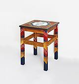 Nábytok - Maľovaná stolička Bauernmalerei - 9522640_