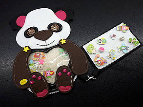 Detské doplnky - Spy bag Panda - 9529304_