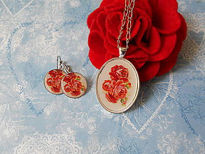 Sady šperkov - Red roses - ZĽAVA zo 6,70 eur - 9530323_