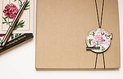Papiernictvo - Book " Paeonia" - 9528058_