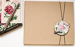 Papiernictvo - Book " Paeonia" - 9528060_