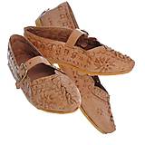 Ponožky, pančuchy, obuv - Detské kožené krpce z tenkej kože - 9535224_