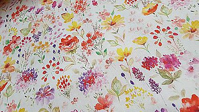 Textil - leto plné kvetov - 9537152_