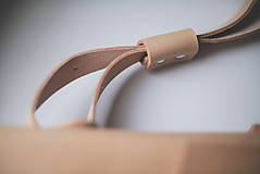 Batohy - Kožený batoh, elegantný dámsky ruksak  - 9539997_