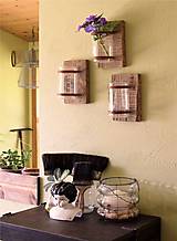 Dekorácie - Minimalistická váza na stenu - 9540270_
