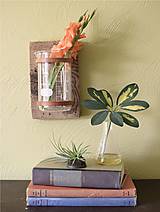 Dekorácie - Minimalistická váza na stenu - 9540274_