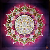 Obrazy - Mandala...Láska s vôňou orgovánu - 9543442_