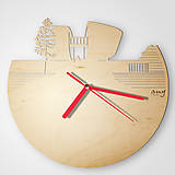 Hodiny - Pamätník SNP, Banská Bystrica - plywood cut out clocks - 9545332_