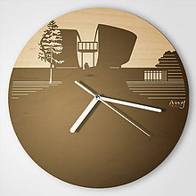 Hodiny - Pamätník SNP, Banská Bystrica - plywood clocks - 9544287_