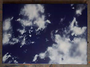 Obrazy - Nebo - mraky (NAMAĽOVANÉ) - 9546231_