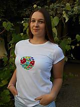 Topy, tričká, tielka - spring in slovak garden-colors Tshirt - 9544833_