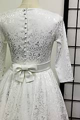 Šaty - svadobné šaty vzorované - 9546601_