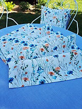 Úžitkový textil - Ľanová štóla Bloosoming Flowers (280x40 cm) - 9557100_