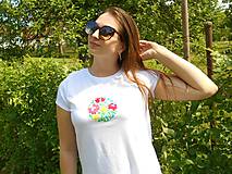 Topy, tričká, tielka - spring in slovak garden-color Tshirt II - 9559722_