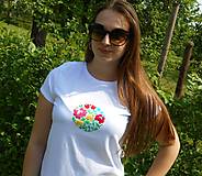 Topy, tričká, tielka - spring in slovak garden-color Tshirt II - 9559724_